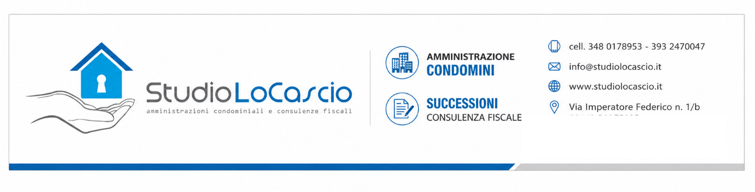 Studio Lo Cascio – amministrazioni condominiali e consulenze fiscali